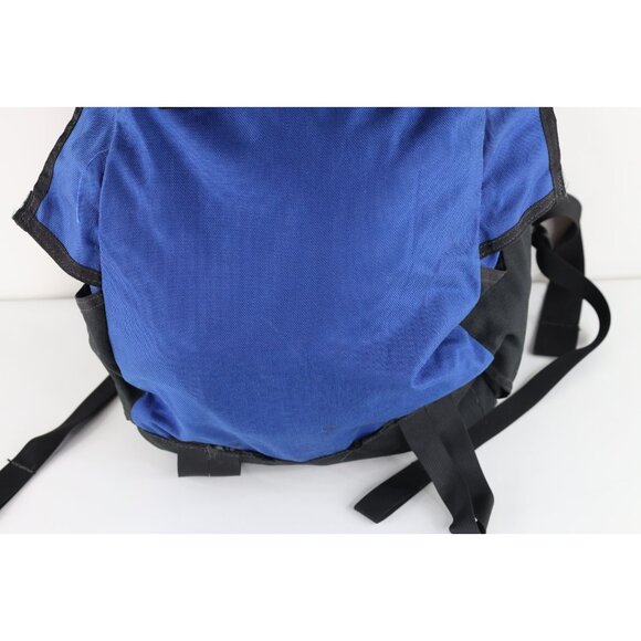 Vintage Lowe Alpine Contour Mountain 40 Distressed Outdoor Hiking Backpack Blue - Picture 4 of 16